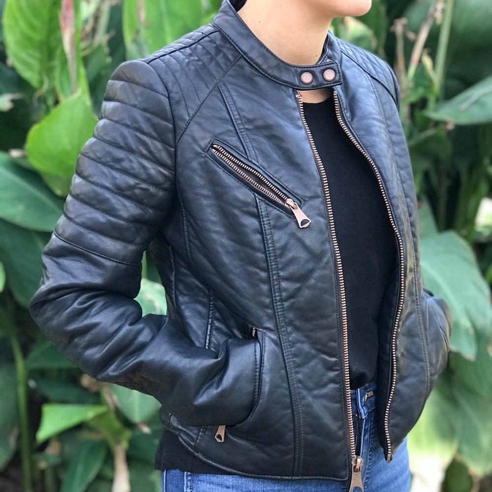 Andrew Marc Women’s Leather Jacket